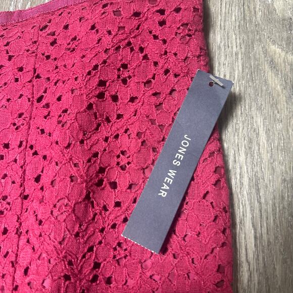 Jones Wear Vintage Strawberry Pink Skirt - Picture 6 of 6